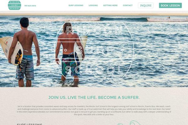 rinconsurfschool.com site used Strateg