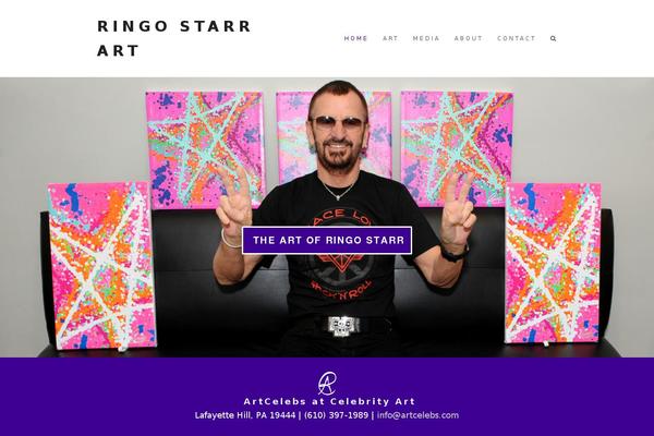 ringostarrart.com site used Ringo