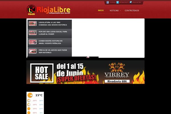 riojalibre.com.ar site used Riojalibre2020