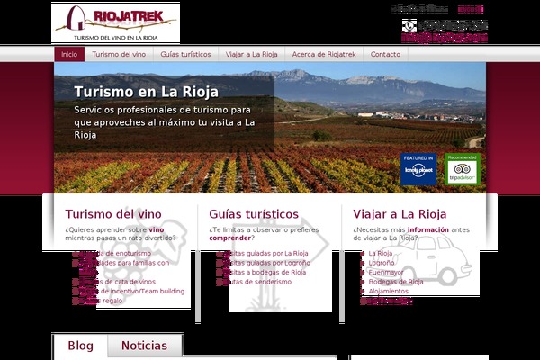 riojatrek.com site used Riojatrek2