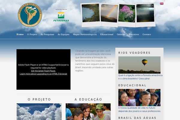 riosvoadores.com.br site used Rios-voadores