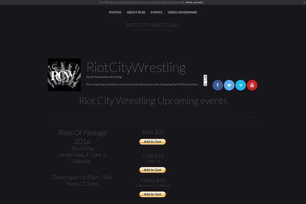 riotcitywrestling.com site used Rcw15v11