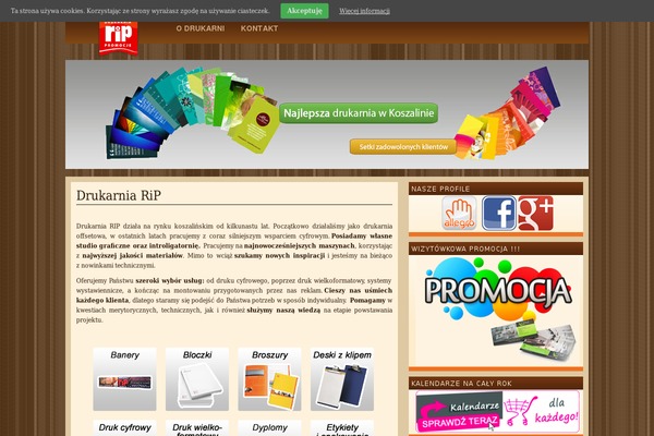 ripdruk.pl site used Gradient_brown_beauty
