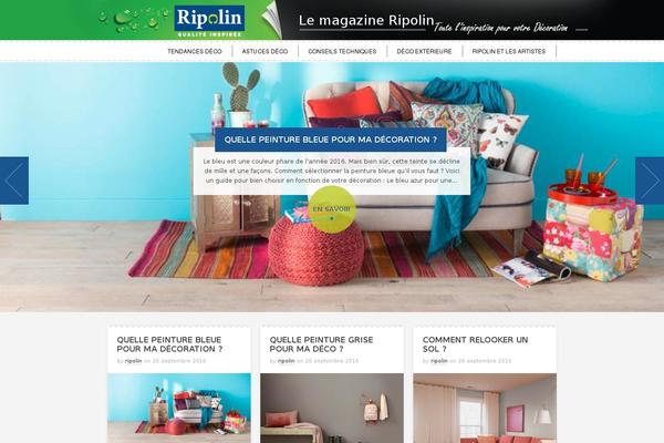RipolinWebzine theme websites examples