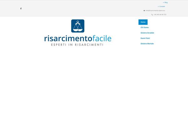 risarcimento-danni.eu site used Risarcimento-facile