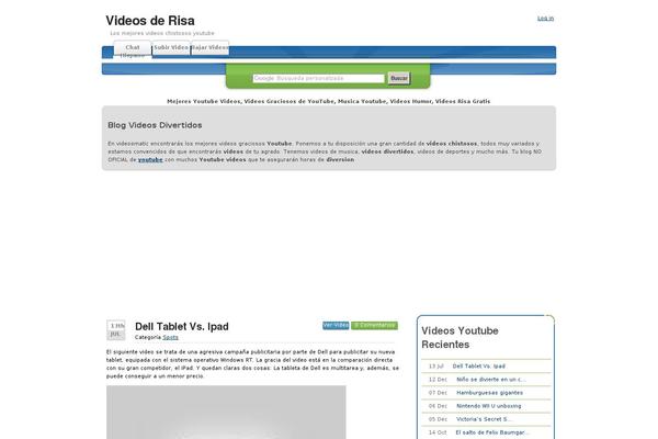 risavideos.es site used Internetsharing