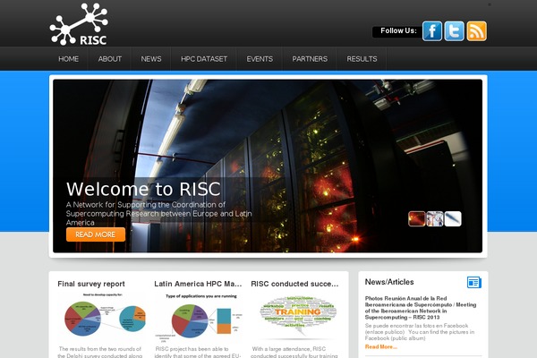 risc-project.eu site used Risc