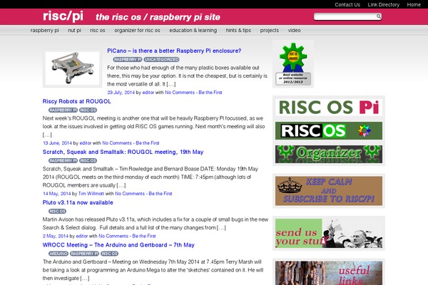 riscpi.co.uk site used Treadlightretro