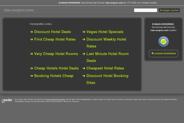 rise-coupon.com site used Wordpress_0001
