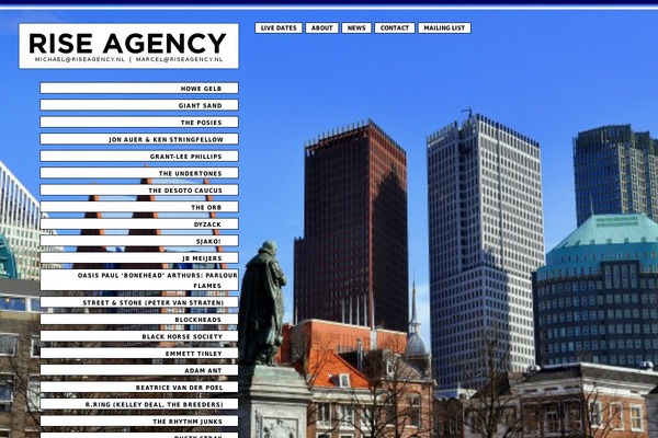 riseagency.nl site used Rise