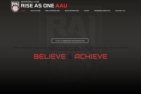 Basketball theme site design template sample