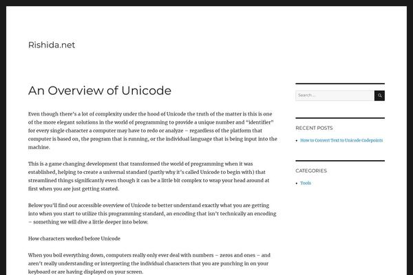 Twenty Sixteen theme site design template sample