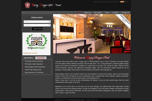 risingdragonhotel.com site used Carspark