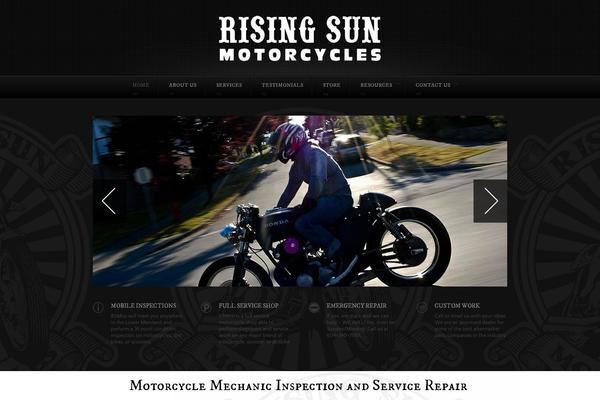 risingsunmotorcycles.ca site used Risingsun