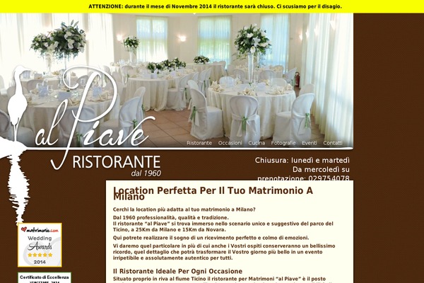 piave theme websites examples