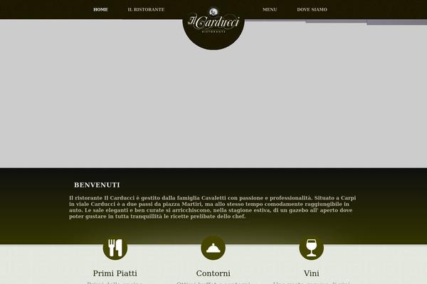 Klasik theme site design template sample