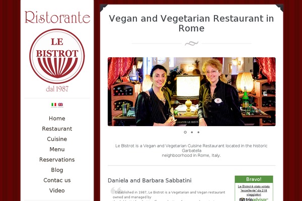 ristorantelebistrot.com site used Eatery