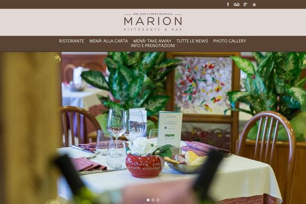 ristorantemarion.com site used Marion