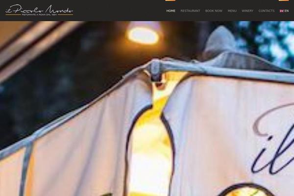 ristorantepiccolomondo.it site used Yoo_helios_wp