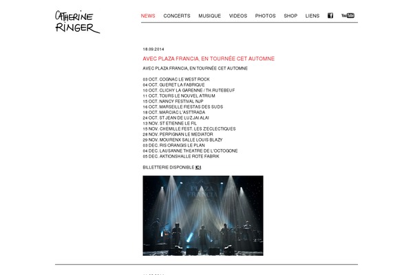 ritamitsouko.com site used Cringer