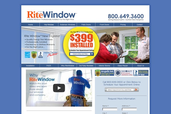 ritewindow.com site used Rite-window
