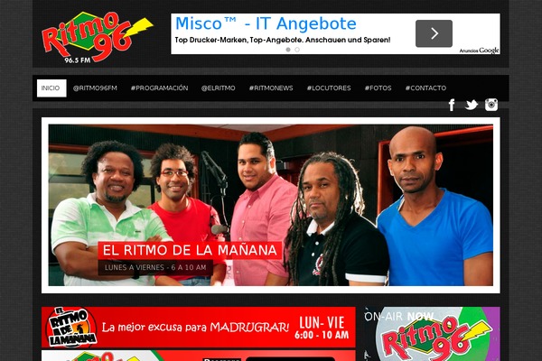 ritmo96.com site used Emisoras_grupomedrano