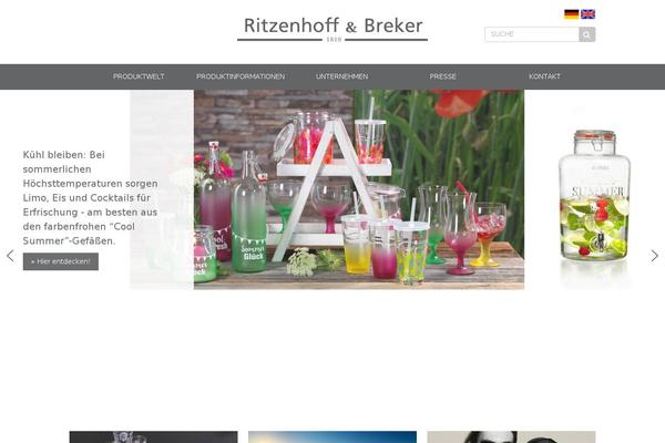ritzenhoff-breker.de site used Ritzenhoff-breker