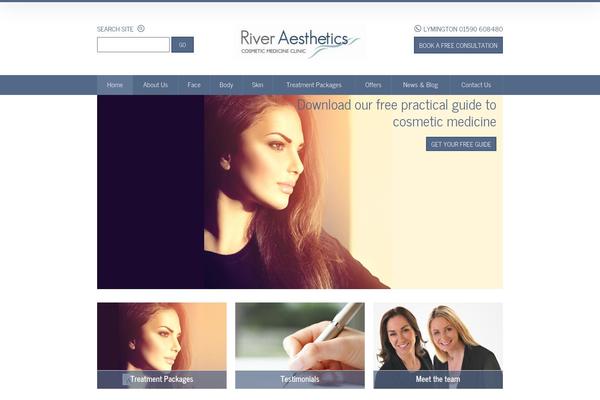 riveraesthetics.com site used Fluidalv4