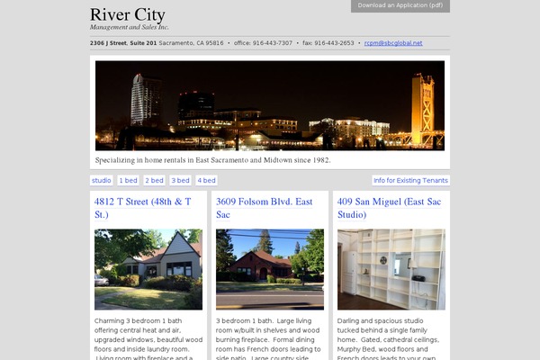 rivercitymanagementsales.com site used Rivers