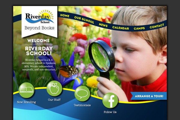 riverdayschool.org site used Riverday2