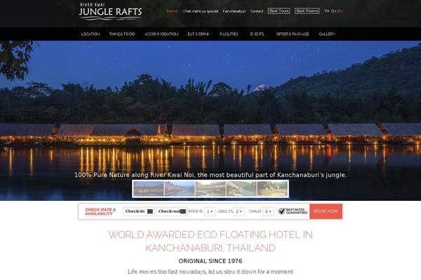 riverkwaijunglerafts.com site used Kanchanaburi