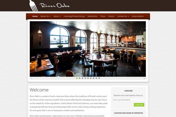 riveroaksrestaurant.com site used Riveroaks