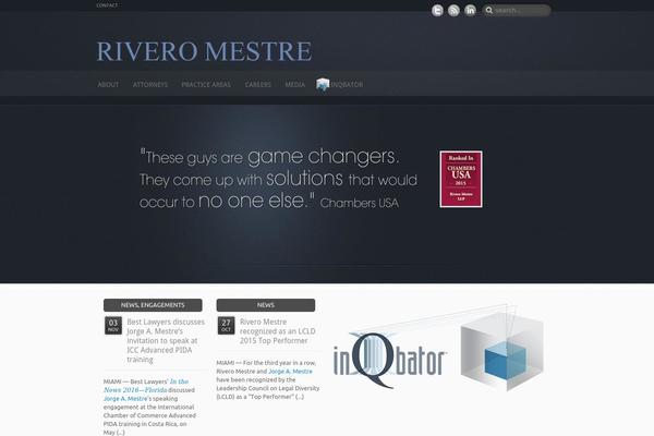riveromestre.com site used Yoo_quantum_wp