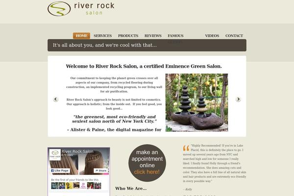 riverrocksalon.com site used Over Easy