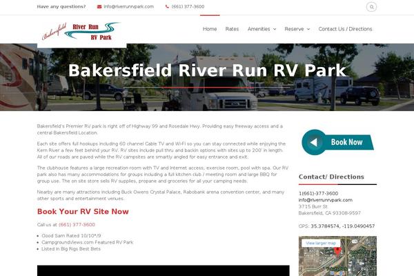riverrunrvpark.com site used Travel Eye
