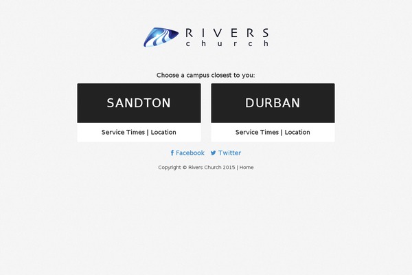 Rivers theme site design template sample