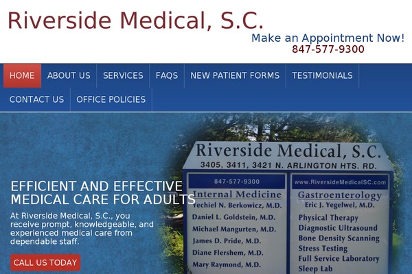 riversidemedicalsc.com site used Glass