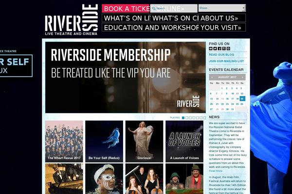 riverside theme websites examples