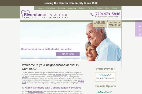 riverstonedentalcare.com site used Custom5