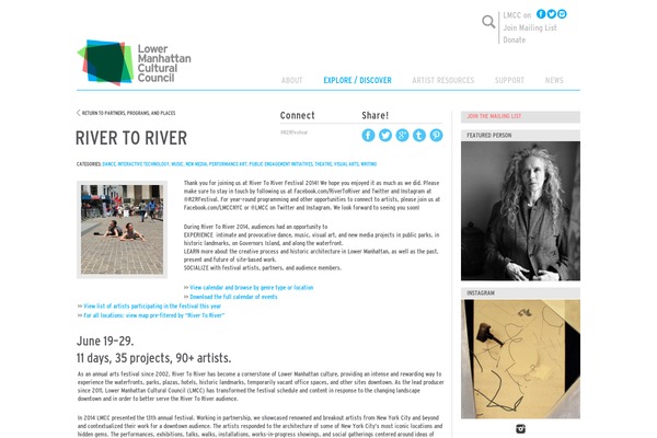 rivertorivernyc.com site used Blankslate-lmcc