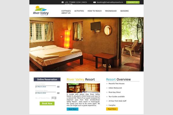 rivervalleyresorts.in site used Rivervalley