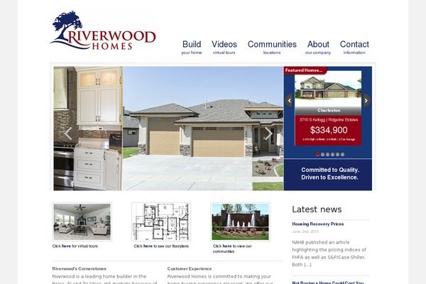 riverwood1.0 theme websites examples