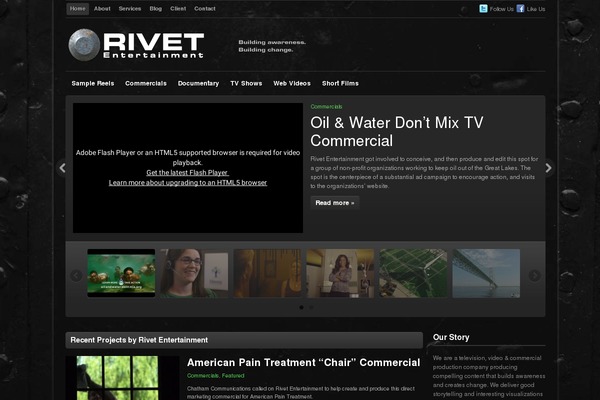 rivetentertainment.com site used Videozoom_child