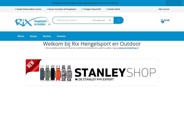 rixhengelsport.nl site used Electro-child