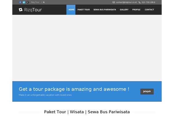 rizqtour.co.id site used Tour Package