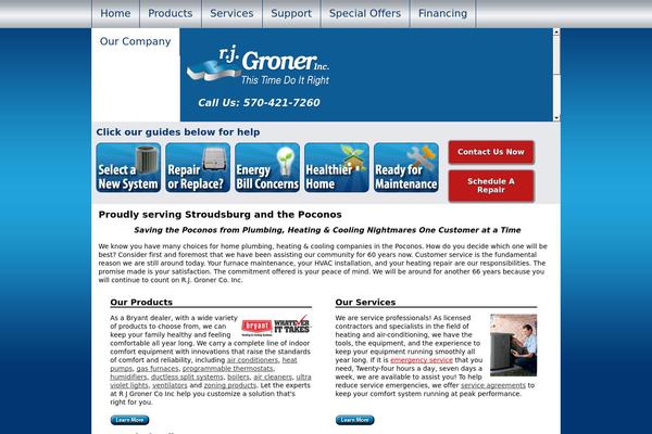 rjgroner.com site used Reviewengine