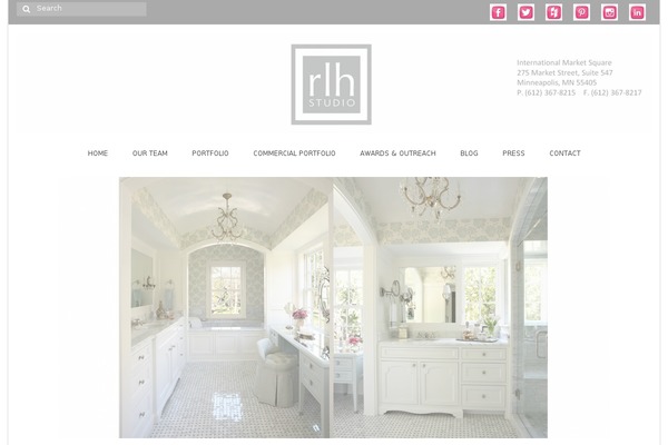 Virtue theme site design template sample