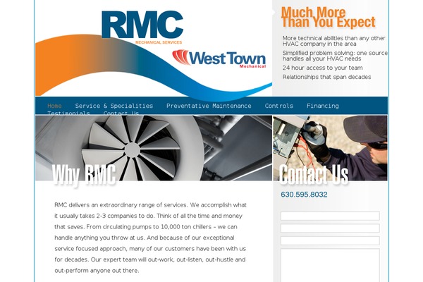 Rmc theme site design template sample