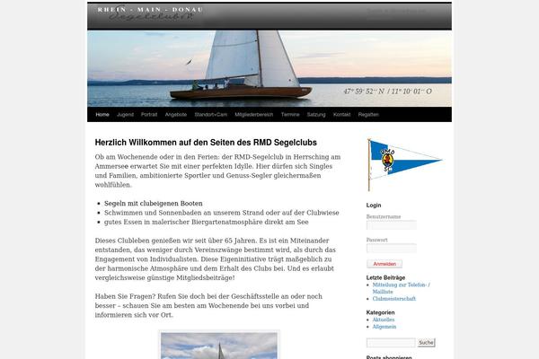 Twenty Ten theme site design template sample