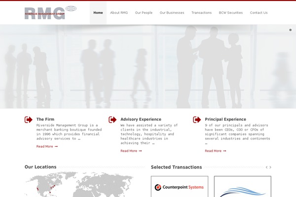 Rmg theme site design template sample